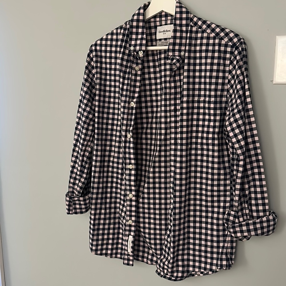 Good fellow Checked Button Up